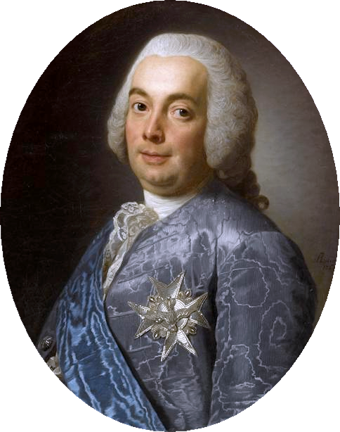 Alexander Roslin, Henri-Léonard Bertin, 1768. Musée national des châteaux de Versailles et de Trianon.